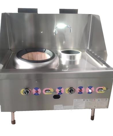 SML-1010B5 Single Turbo Air Burner Wok Range with Rear Water Pot (With burner)