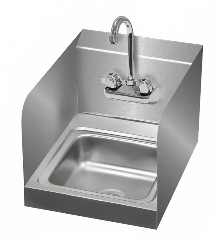 Wall Mounted Hand Sink Side SplashSS SMHS9X9 Sun Ming Enterprises Ltd.