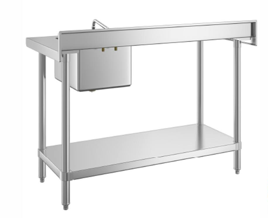 Stainless Steel work table with Sink SM-SWT (Left / Right)