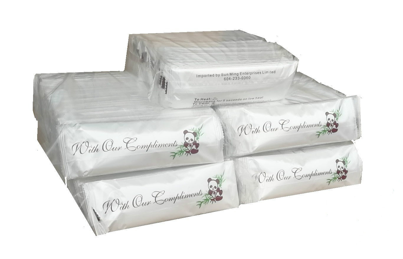 Wrapped Moist Towelette / Wet Paper Towel