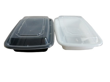 8″ Rectangular Container with Lid LR-16