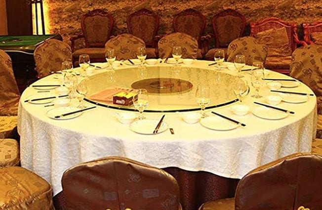 Glass Round Lazy Susan