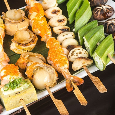 20cm Paddle Shaped Bamboo Skewer