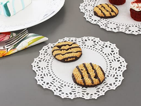 8" Round Paper Doilies 100-008/100-408-PD8