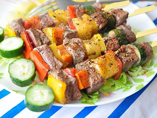 25cm Bamboo Paddle Skewers