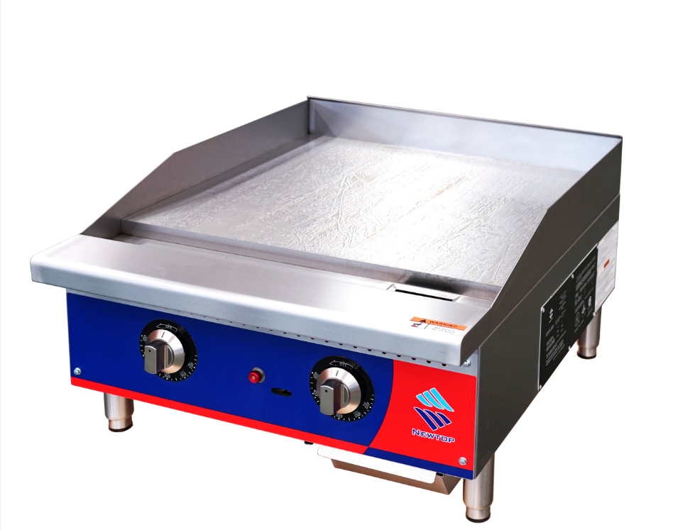 24" Gas Griddle-Thermostat Control SML-G24-T