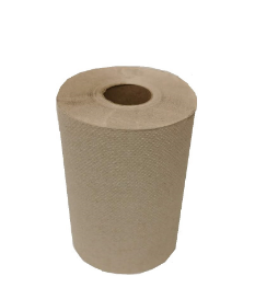 8" x 350' Brown Hand Roll Towel GS-75009525