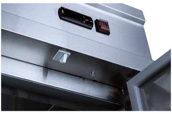 29" Single Solid Door Narrow Depth Reach-In Freezer SML-29F