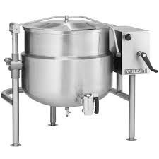 KDLT Series Direct Steam Floor Mounted Jacketed Tilting Kettle
