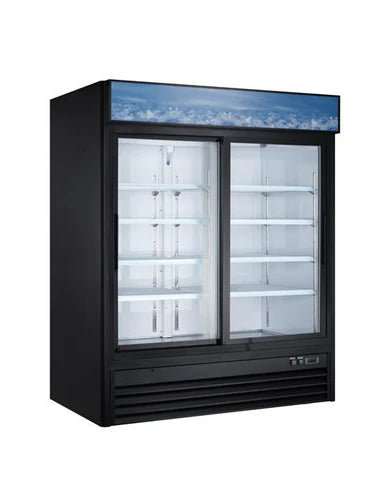 Glass Door Freezer