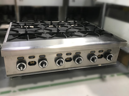 Counter Top Stock Pot Stove SML-CT6-10X6