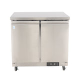 36" Two Door Undercounter Refrigerator SML-HUC36R