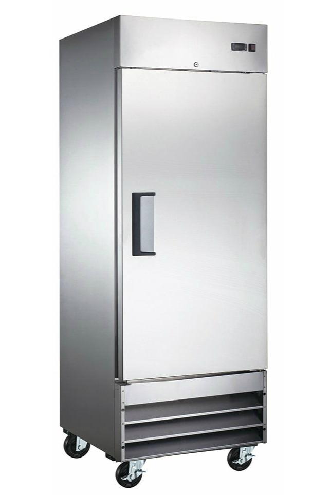 29" Single Solid Door Narrow Depth Reach-In Freezer SML-19F