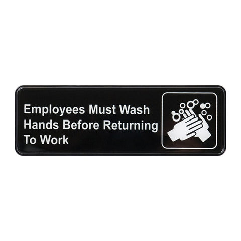 "Wash Hand" Sign SGN-322