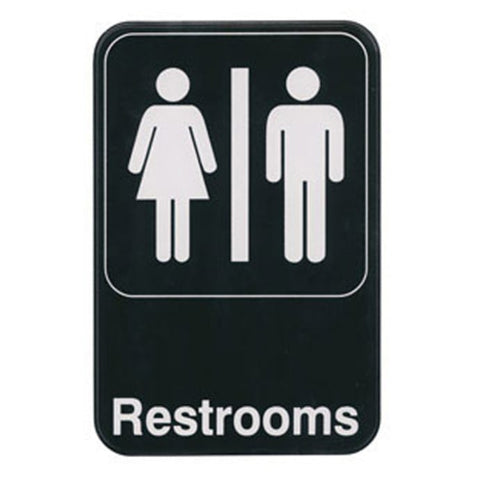 Restrooms Sign SGN-603