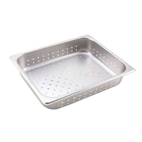 Half Sized Perforated Stainless Steel Steam Table Pan