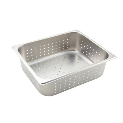 Half Sized Perforated Stainless Steel Steam Table Pan