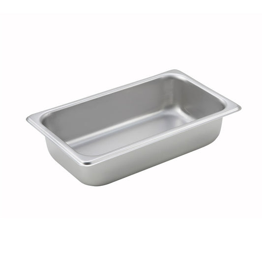 Quarter Sized Stainless Steel Steam Table Pan