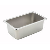 Quarter Sized Stainless Steel Steam Table Pan