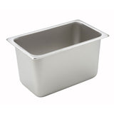 Quarter Sized Stainless Steel Steam Table Pan