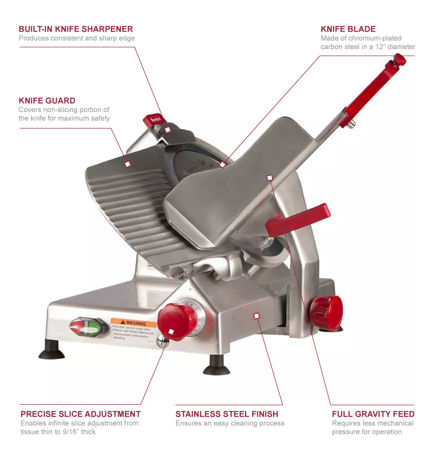 Berkel 827A-plus Gravity Feed Slicer