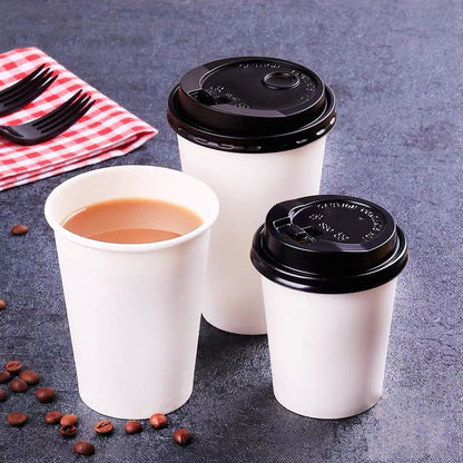 White Paper Hot Cups SML-8OZ-WH-CUP