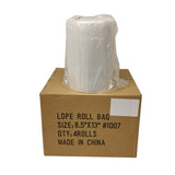 8.5x13 LDPE Roll Bags #1007