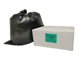 22x24 Black Biodegradable Garbage Bag BAL2224R