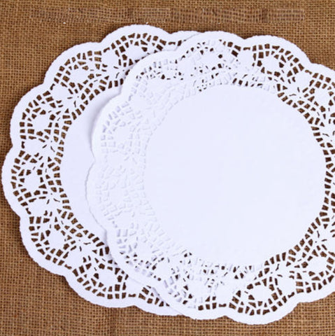 8.5" Round Paper Doilies PD8.5-Pack