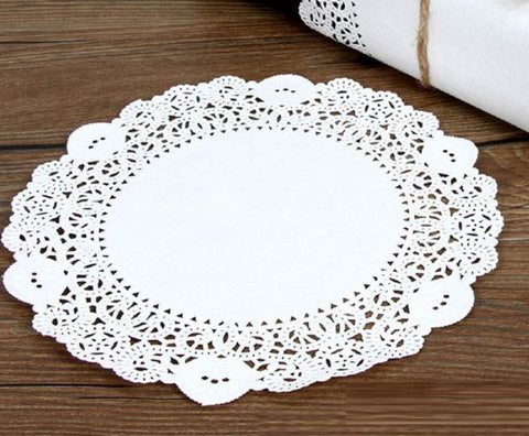 8" Round Paper Doilies 100-008/100-408-PD8