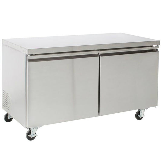 60" Two Door Undercounter Freezer SML-UC60F