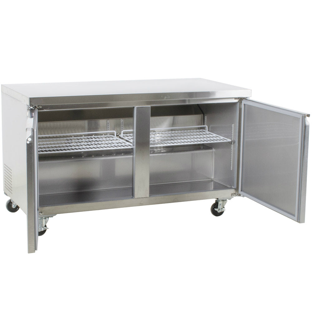 60" Two Door Undercounter Freezer SML-UC60F