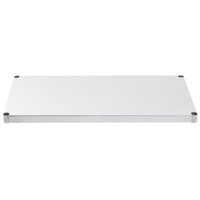 Solid Stainless Steel Shelves