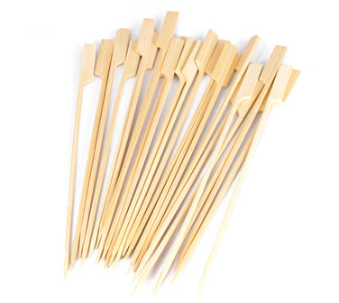 20cm Paddle Shaped Bamboo Skewer