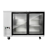 58" Back Bar Cooler with Glass Door SMC2-BBC58G