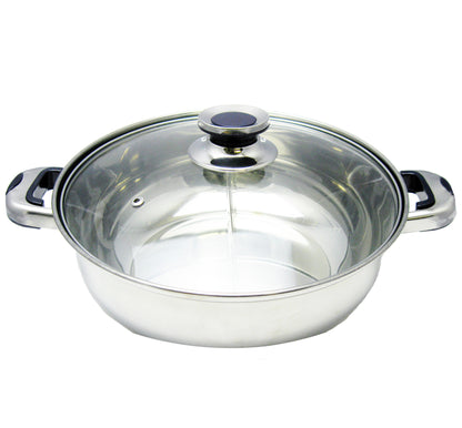 2 Compartment Shabu-Shabu Pot