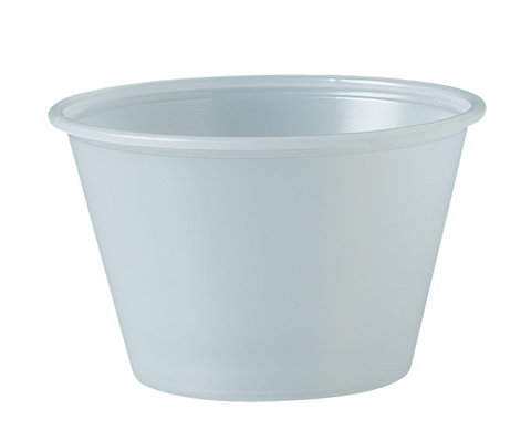 4oz Plastic Soufflé Cup SOLO-P400N
