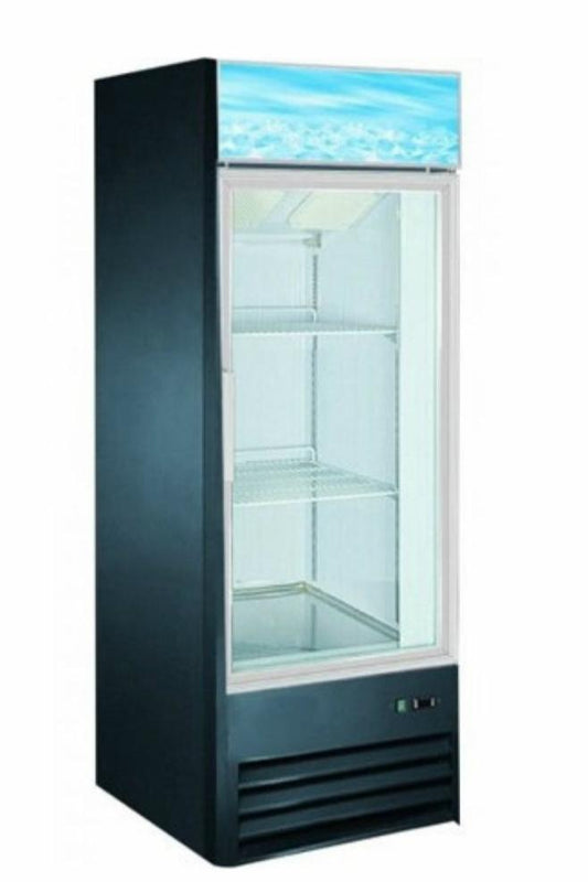 26" Upright Single Glass Door Freezer SML-GD26F-BLK