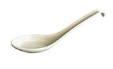 6.7" Curved Handle Chinese Soup Spoon