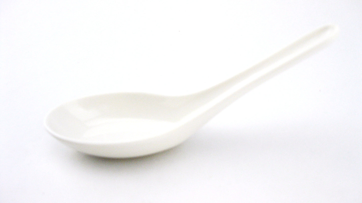 Plastic Chinese Soup Spoon -