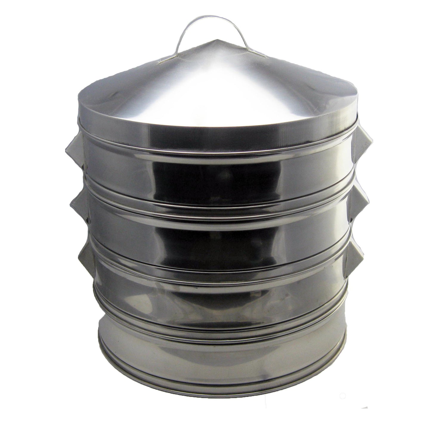 4 Tier Stainless Steel Steamer Set