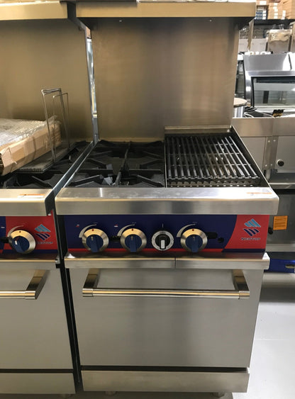 24" Gas Range SML-R24-2B-CB12