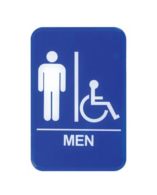 Restrooms Sign SGN-652B