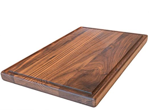 Walnut Wood Cutting Board - 17x11