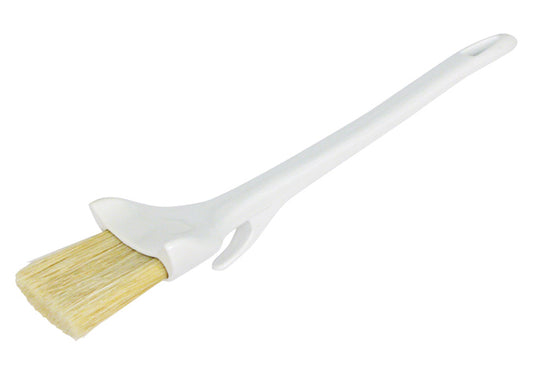 Concave Boar Bristle Pastry Brush with Hook