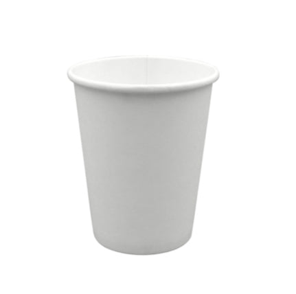 White Paper Hot Cups SML-8OZ-WH-CUP