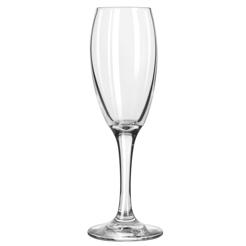 Libbey 3996 5 3/4 oz Teardrop Flute Glass