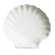 Scallop-shaped Dish